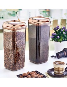 Vacuum Square Rose Storage Jar Set 2 pcs
(1700ml + 1700ml)