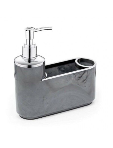 Marble Design Soap Dispenser with Organizer