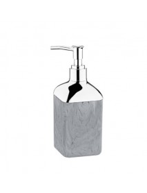 Marble Design Chrome Square Soap Dispenser