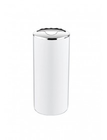 Round Toothbrush Holder Chrome