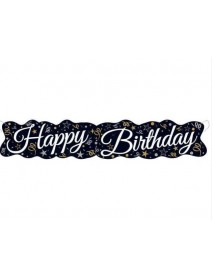 SPARKLING CONFETTI HAPPY BIRTHDAY BANNER