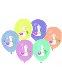 4+1 MY FRIEND LAMA PRINTED 12" BALLOON (100 PCS)