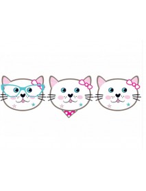 MISS CAT MASK (6 PCS)