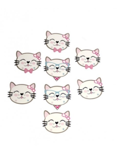 MISS CAT THEME ACCESSORY (8 pcs)