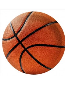 BASKETBALL PAPER PLATE 23 CM (8PCS)