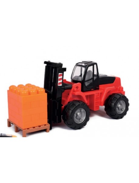 PowerTruck fork lift + Construction set SuperMix - 30 on pallet