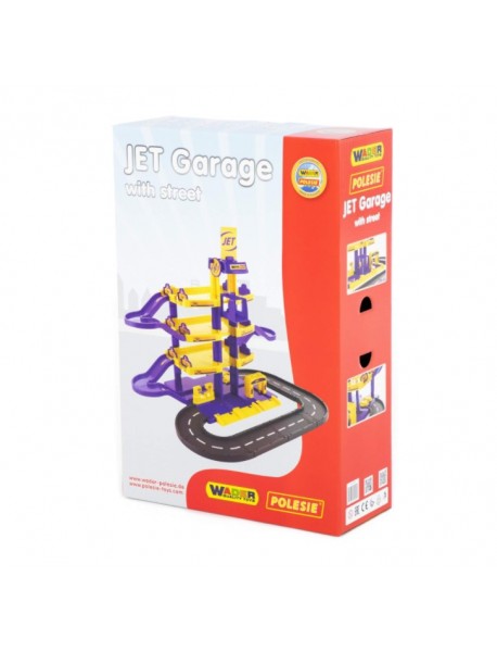 Parkgarage JET 4 floors with street (box)