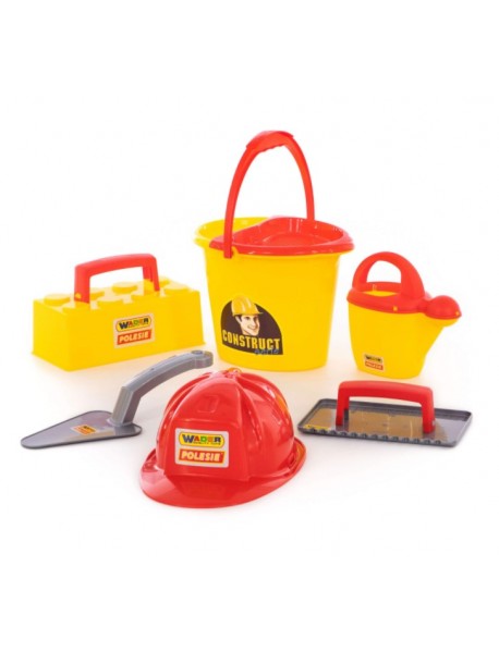 Bucketset worker ConsTruct, 7 pcs