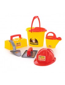 Bucketset worker ConsTruct, 7 pcs