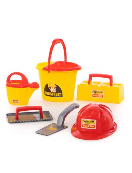 Bucketset worker ConsTruct, 7 pcs