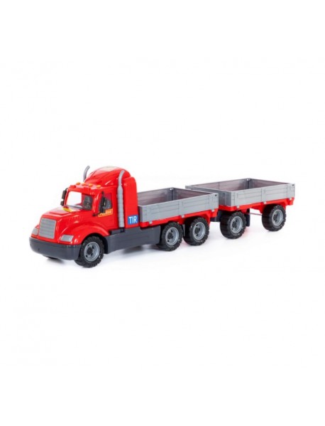 Mike, ramp truck with trailer (box)