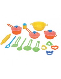 Cookware set, 20 pcs (bucket)