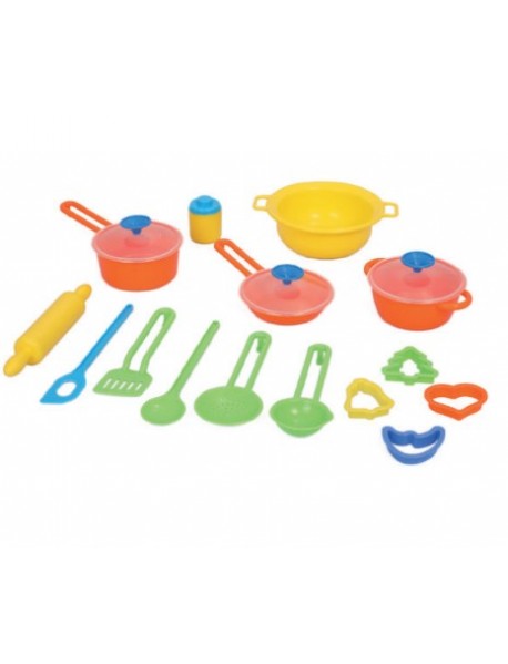 Cookware set, 20 pcs (bucket)