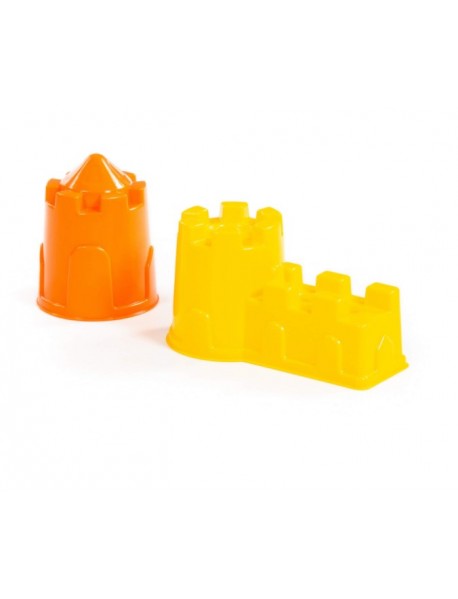 Castle sand shapes, 2 pcs