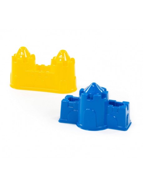 Castle sand shapes, 2 pcs