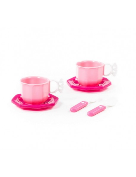 Retro Tableware Set, 6 pcs