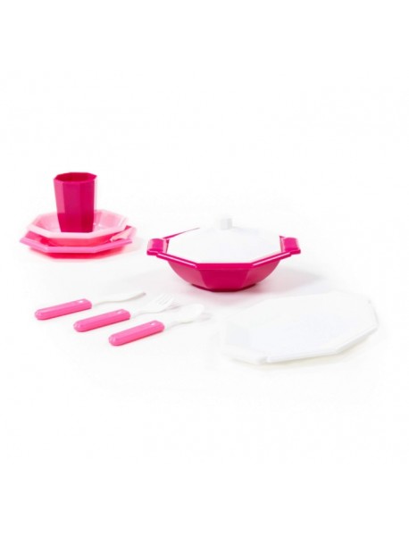 Retro Tableware Set, 9 pcs