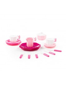 Retro Tableware Set, 17 pcs