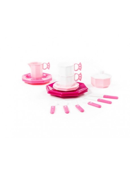 Retro Tableware Set, 17 pcs