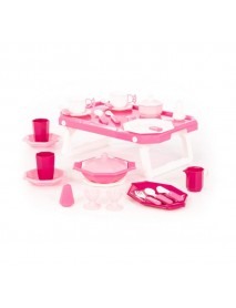 Retro Tableware Set, 29 pcs