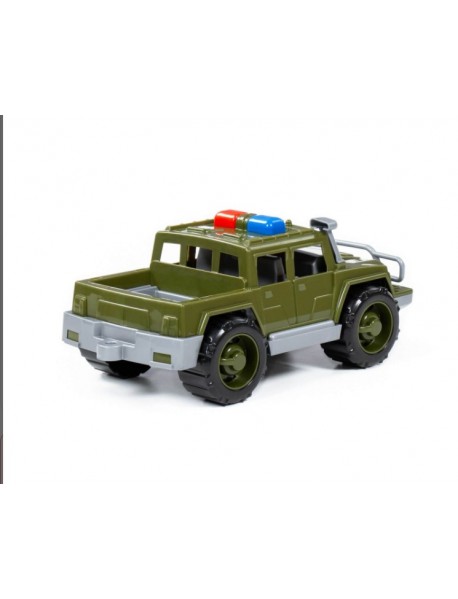 Defender military patrol pickup jeep