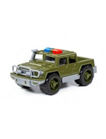 Defender military patrol pickup jeep