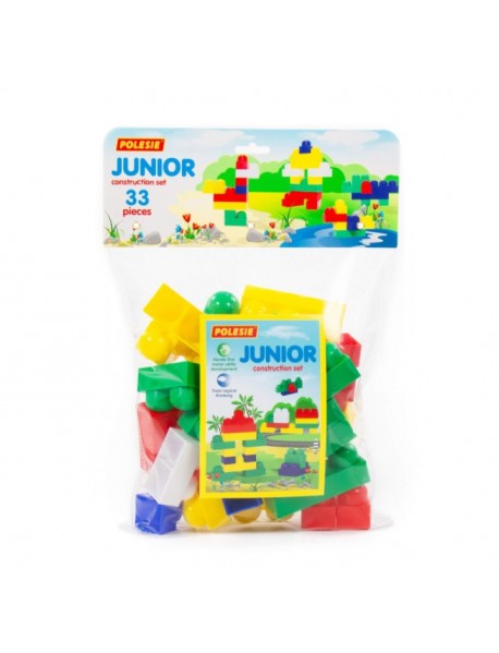 Construction set Junior - 33 (bag)