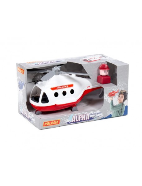 Alpha ambulance helicopter (box)