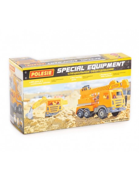 SuperTruck crane truck (box)