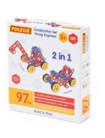 Construction set Young Engineer, 97 pcs (box)