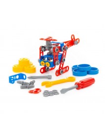 Construction set Young Engineer, 91 pcs (box)