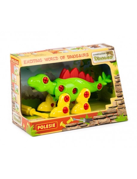 Stegosaur take-apart dinosaur (box)