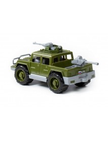 Scout Safari military machine-gun pickup jeep