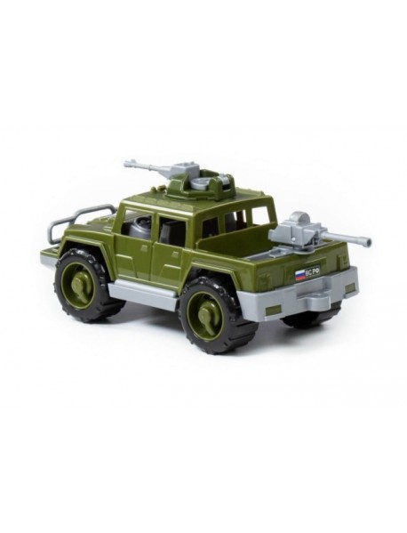 Scout Safari military machine-gun pickup jeep