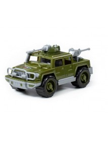 Scout Safari military machine-gun pickup jeep