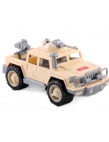 Scout Safari military two machine-guns pickup jeep