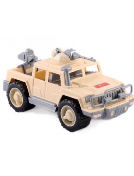 Scout Safari military two machine-guns pickup jeep