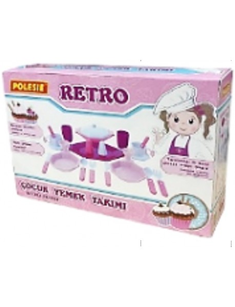 Retro Tableware Set 23 pcs (box)