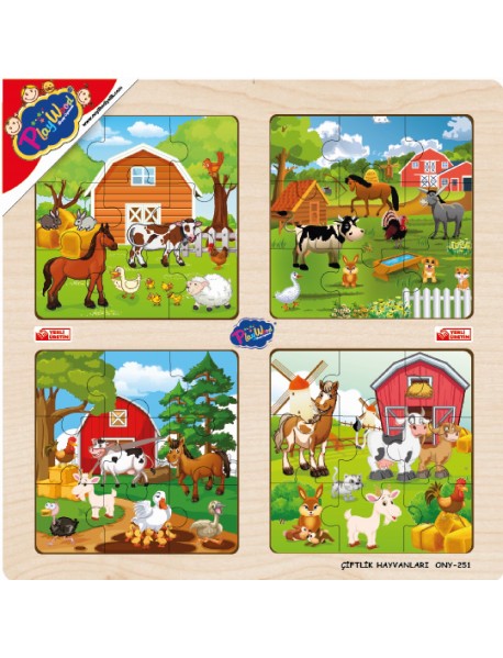 WOODEN EDUCATIONAL PUZZLE 251