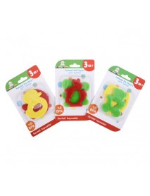 Cutey Animals Soft Teether in Hanger